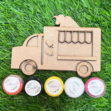 Ice cream truck fridge magnet