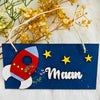 Space Rocket Mini Name Plate