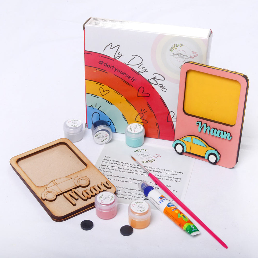Car rectangle photo frame