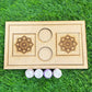 Floral Rakhi Ritual Puja Plate