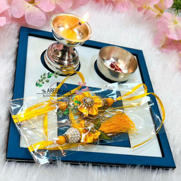 Traditional Rakhi Puja Thali Combo