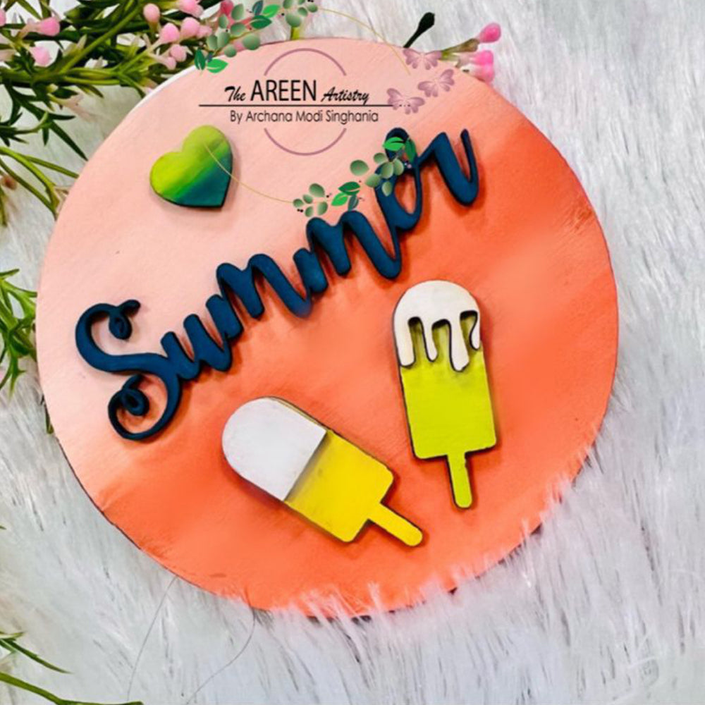 Summer Round plate