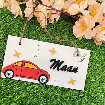 CAR MINI NAMEPLATE