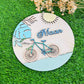 CYCLE ROUND NAMEPLATE