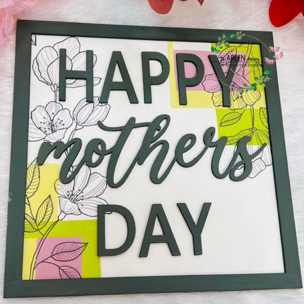 Mother's day wooden Frame