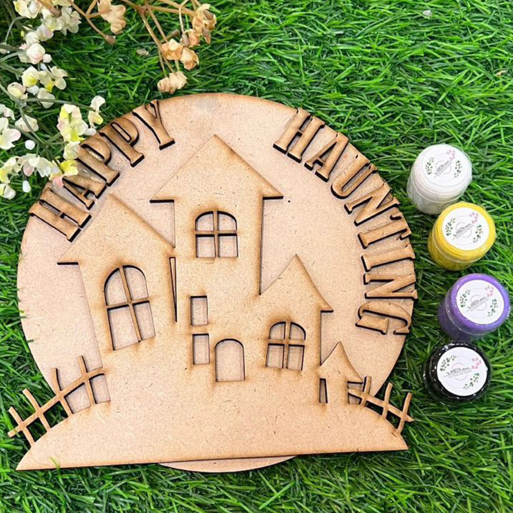 Hallowen wooden wall decor