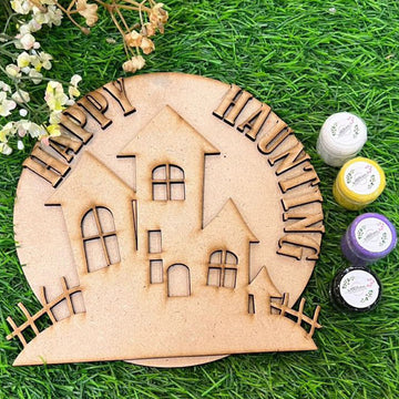 Hallowen wooden wall decor