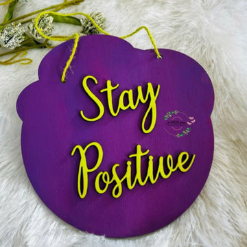 Berry shaped hanging decor quote