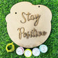 Berry shaped hanging decor quote