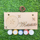 CAPTAIN AMERICA MINI NAMEPLATE