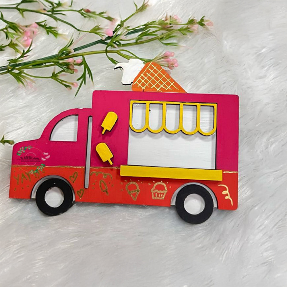 Ice cream truck fridge magnet