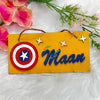 CAPTAIN AMERICA MINI NAMEPLATE