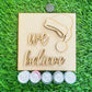 We Believe Christmas Wall Art