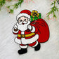 Shanta Claus with gifts wall Art