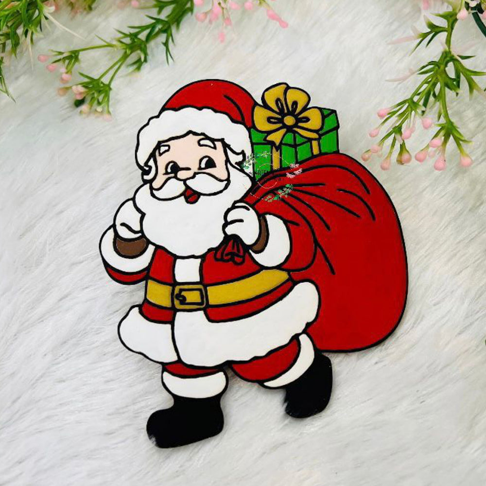 Shanta Claus with gifts wall Art