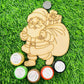 Shanta Claus with gifts wall Art