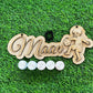 Football Name Plate