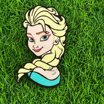 Frozen Fridge Magnet