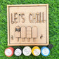Summer let's chill wall decor