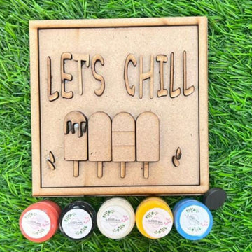 Summer let's chill wall decor
