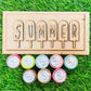 Summer wooden art