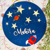 ROCKET ROUND NAMEPLATE