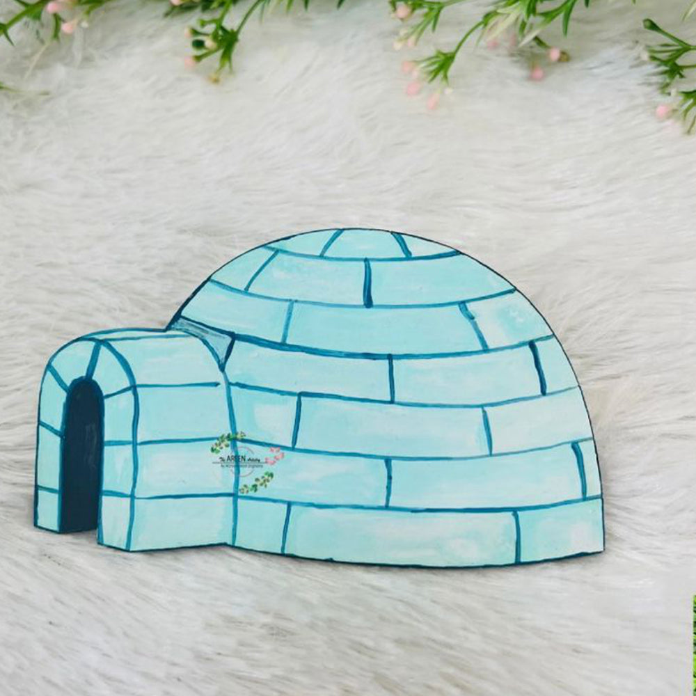 Winter igloo decor