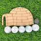 Winter igloo decor