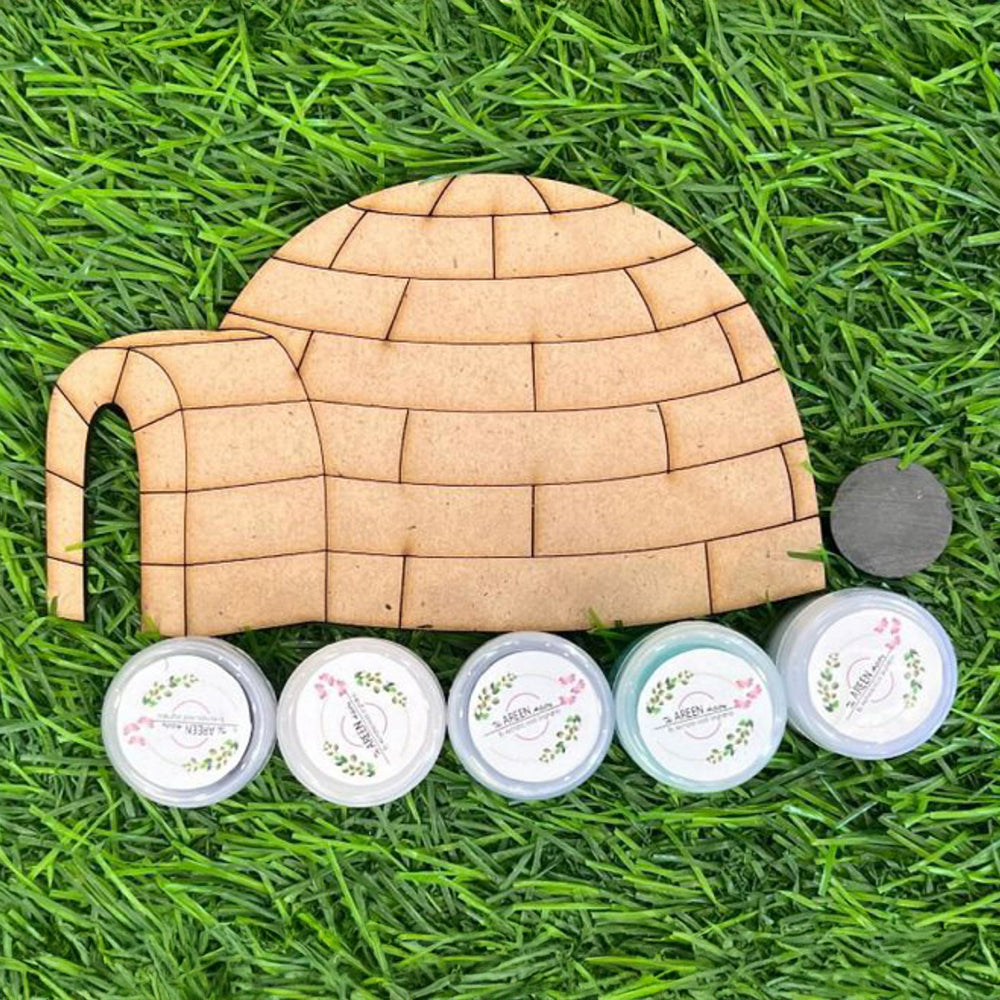 Winter igloo decor