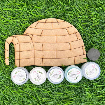 Winter igloo decor