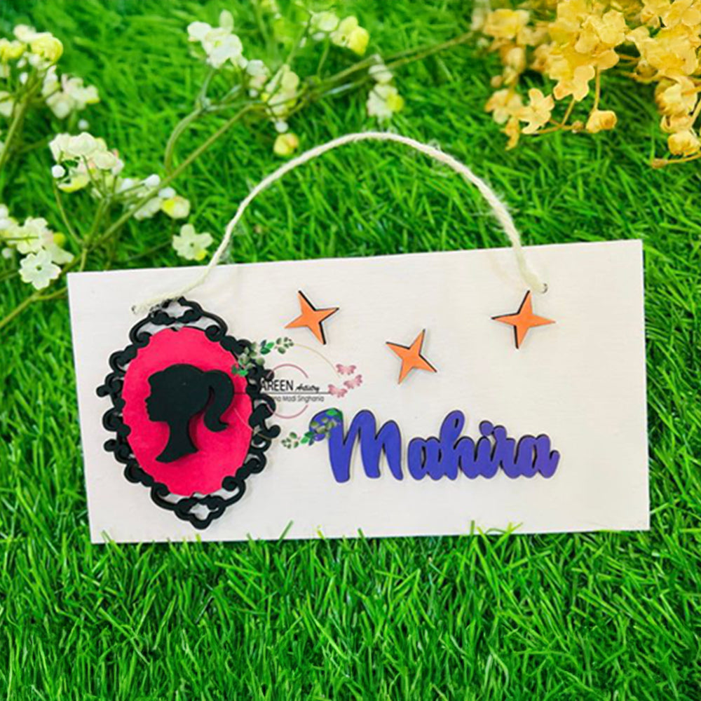 BARBIE MINI NAMEPLATE