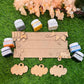 TRAIN RECTANGLE BIG NAMEPLATE