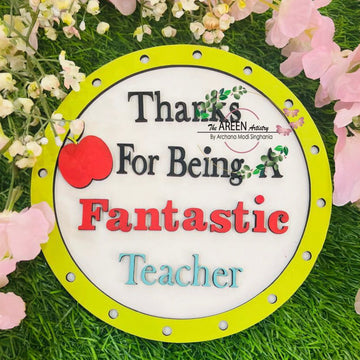 Thanks for being a fantastic teacher