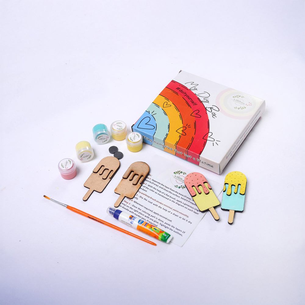 Ice Lollies Fridge Magnet