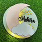 MOON LED ROUND NAMEPLATE