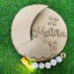 MOON LED ROUND NAMEPLATE