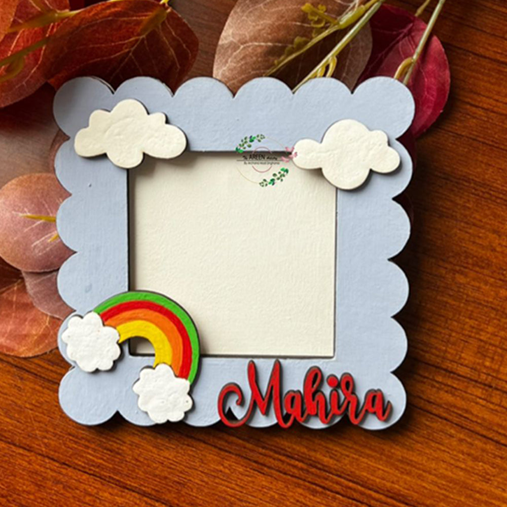 Rainbow Square photo frame