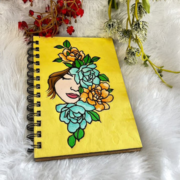 Flower with Face Diary