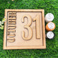 October 31 Halloween Wooden Wall Decor