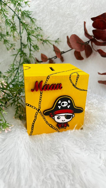 Pirate piggy bank
