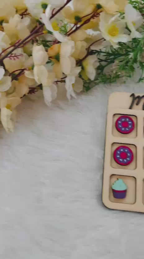 Donut and Cupcake Tic Tac Toe