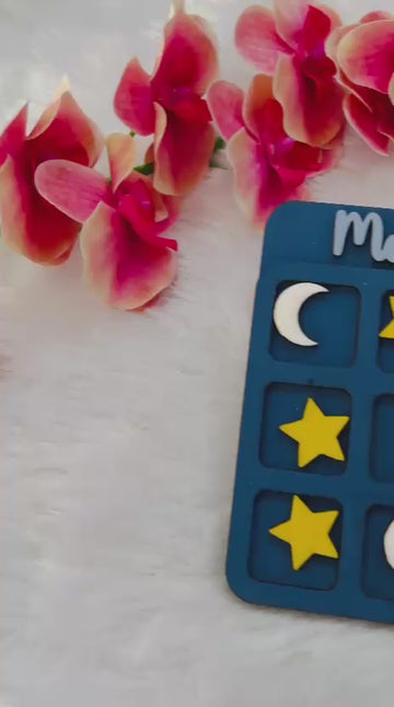 Star and Moon Tic Tac Toe