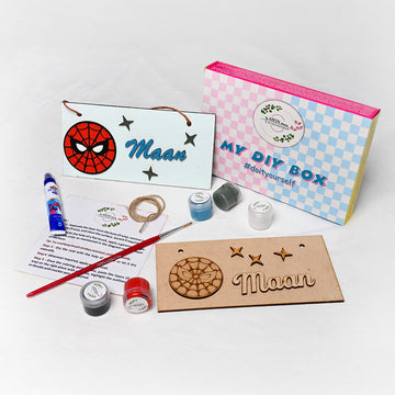 Spiderman Mini Name Plate